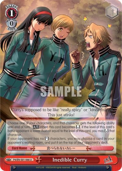 Image for Inedible Curry (Persona 4 ver.E) (P4/EN-S01-066 U) - Weiss Schwarz