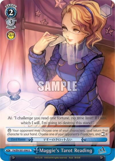 Image for Maggie's Tarot Reading (Persona 4 ver.E) (P4/EN-S01-096 U) - Weiss Schwarz