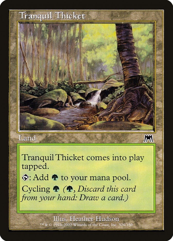 Image for Tranquil Thicket (Onslaught) (326) - Magic: The Gathering