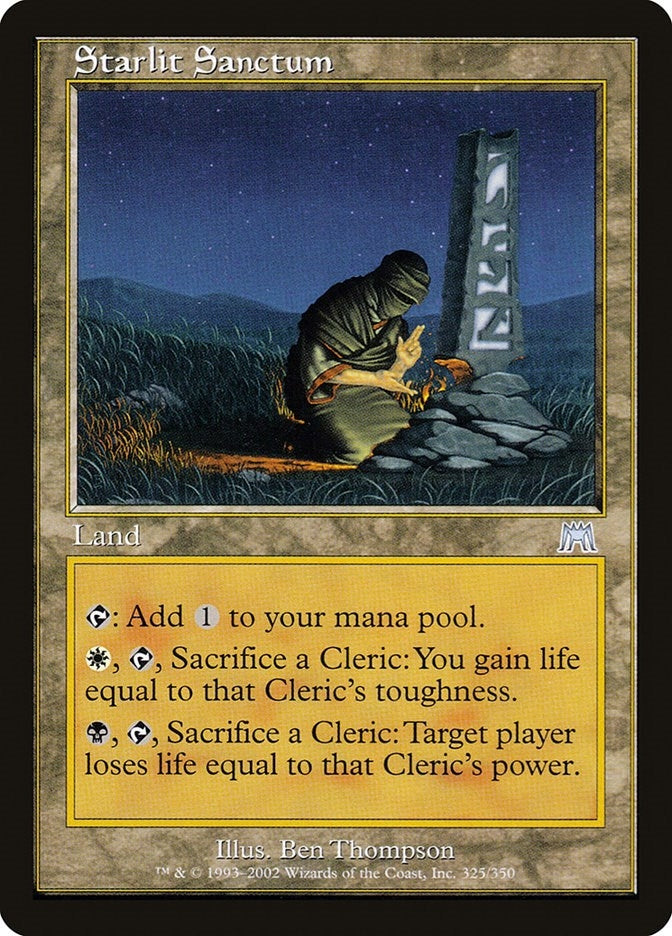 Image for Starlit Sanctum (Onslaught) (325) - Magic: The Gathering