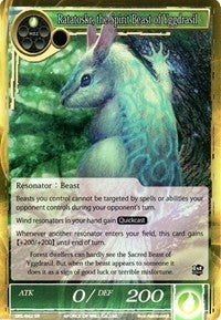 Image for Ratatoskr, the Spirit Beast of Yggdrasil (The Seven Kings of the Lands) (SKL-062) - Force of Will