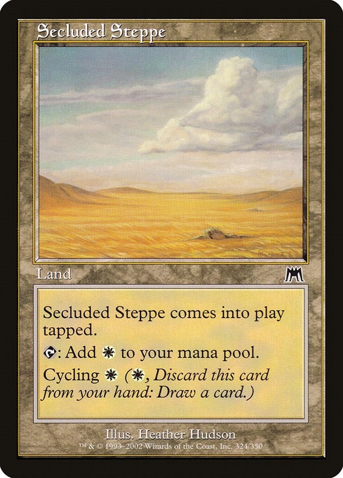 Image for Secluded Steppe (Onslaught) (324) - Magic: The Gathering