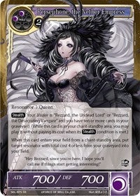 Image for Persephone, the Nether Empress (The Seven Kings of the Lands) (SKL-075) - Force of Will