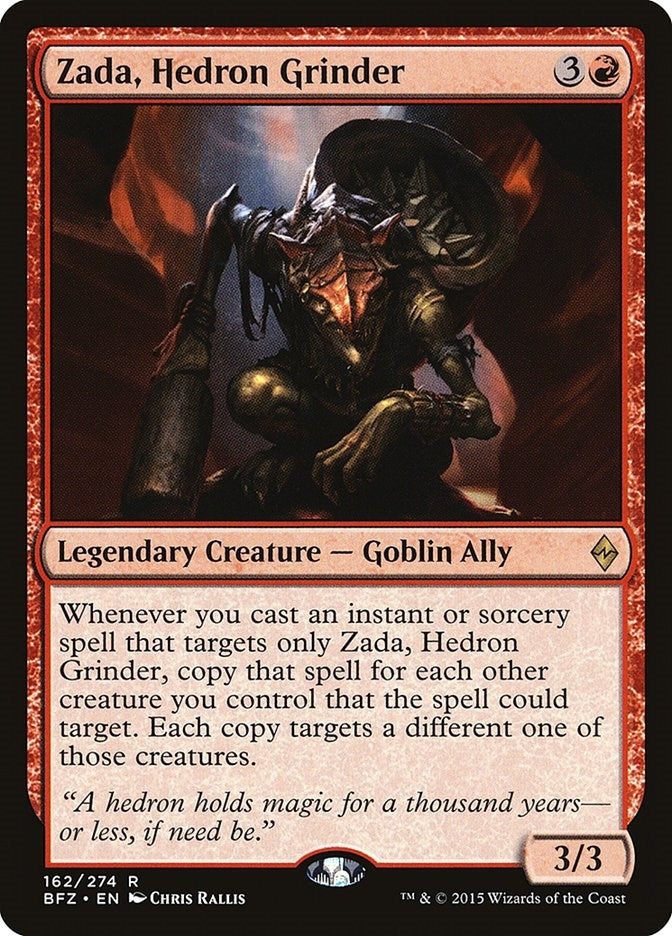 Image for Zada, Hedron Grinder (Battle for Zendikar) (162) - Magic: The Gathering