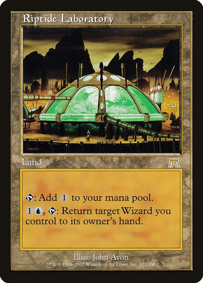 Image for Riptide Laboratory (Onslaught) (322) - Magic: The Gathering