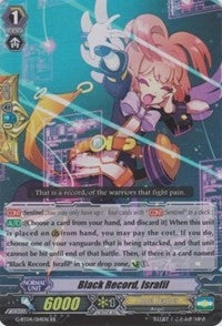 Image for Black Record, Israfil (G-BT04: Soul Strike Against The Supreme) (G-BT04/014EN) - Cardfight Vanguard