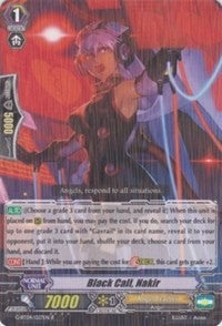 Image for Black Call, Nakir (G-BT04: Soul Strike Against The Supreme) (G-BT04/027EN) - Cardfight Vanguard