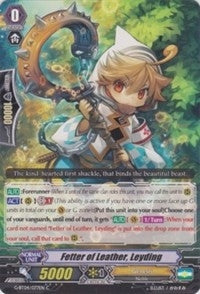 Image for Fetter of Leather, Leyding (G-BT04: Soul Strike Against The Supreme) (G-BT04/077EN) - Cardfight Vanguard