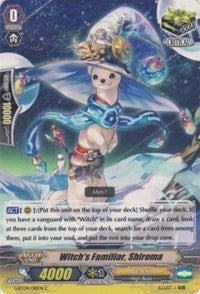 Image for Witch's Familiar, Shiroma (G-BT04: Soul Strike Against The Supreme) (G-BT04/081EN) - Cardfight Vanguard