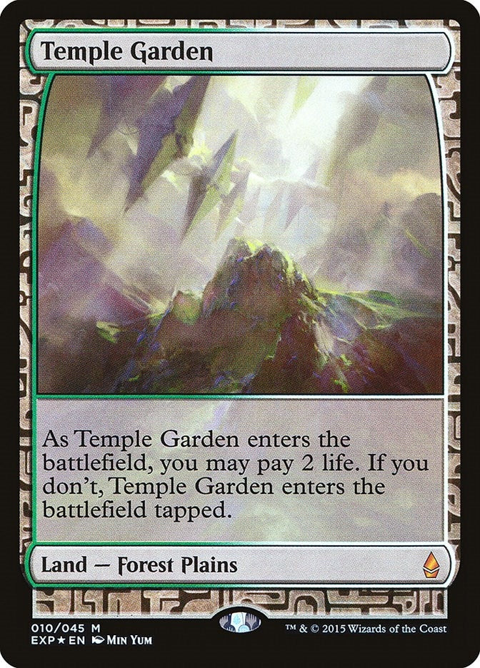 Image for Temple Garden (Zendikar Expeditions) (10) - Magic: The Gathering