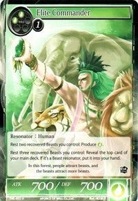 Image for Elite Commander (The Seven Kings of the Lands) (SKL-055) - Force of Will