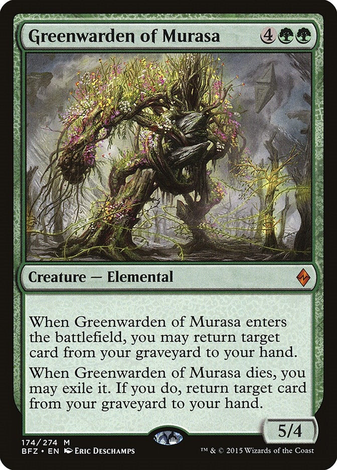 Image for Greenwarden of Murasa (Battle for Zendikar) (174) - Magic: The Gathering