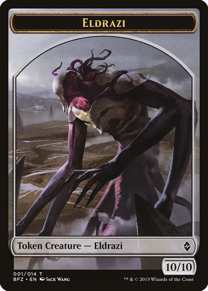 Image for Eldrazi Token (Battle for Zendikar) (1) - Magic: The Gathering