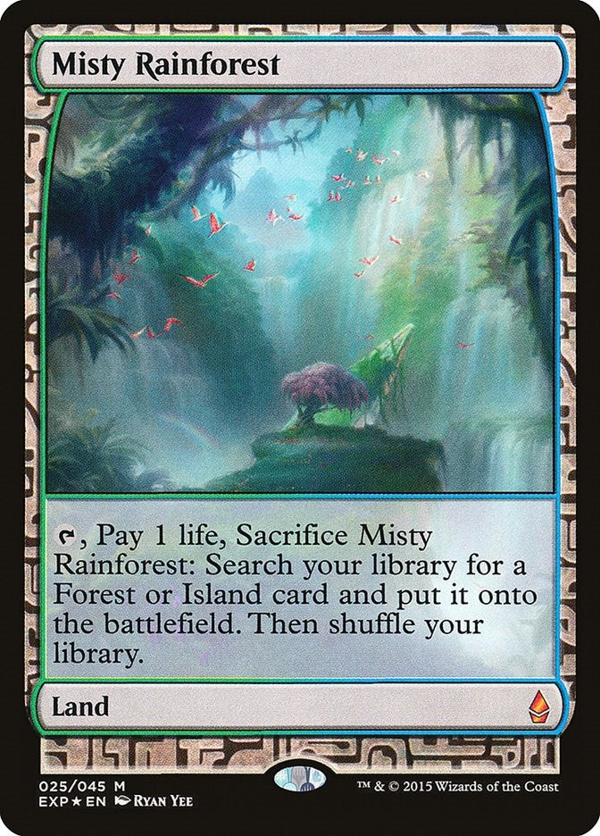 Image for Misty Rainforest (Zendikar Expeditions) (25) - Magic: The Gathering