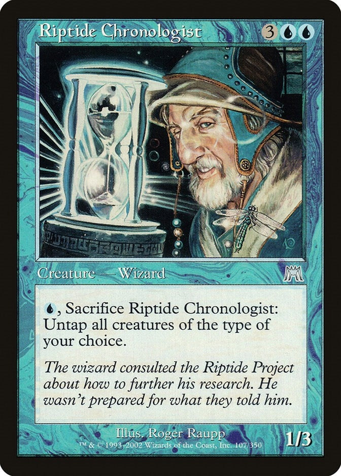 Image for Riptide Chronologist (Onslaught) (107) - Magic: The Gathering