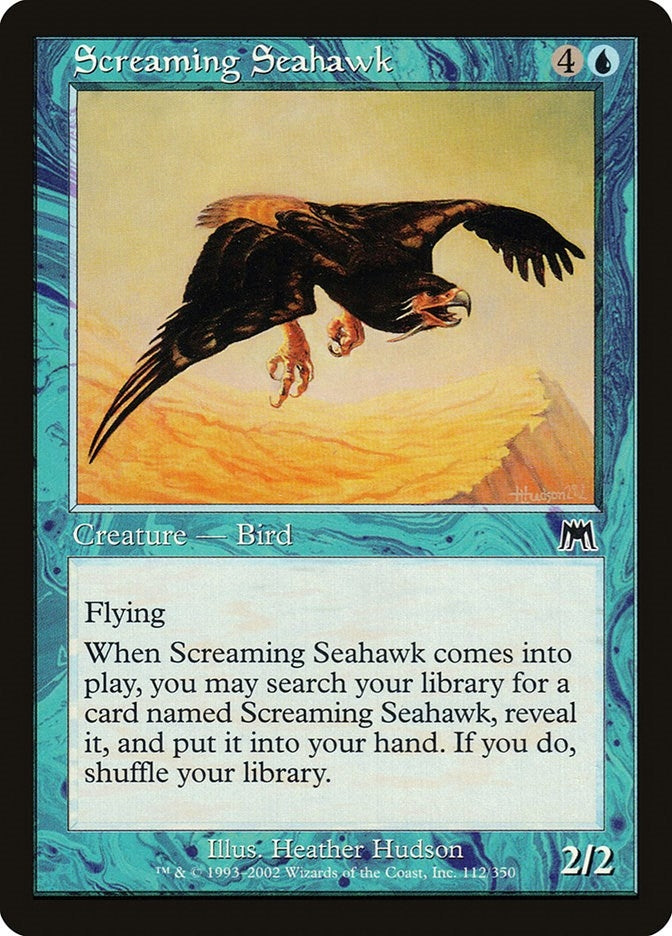 Image for Screaming Seahawk (Onslaught) (112) - Magic: The Gathering
