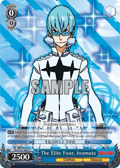 Image for The Elite Four, Inumuta (KILL la KILL) (KLK/S27-E087 C) - Weiss Schwarz