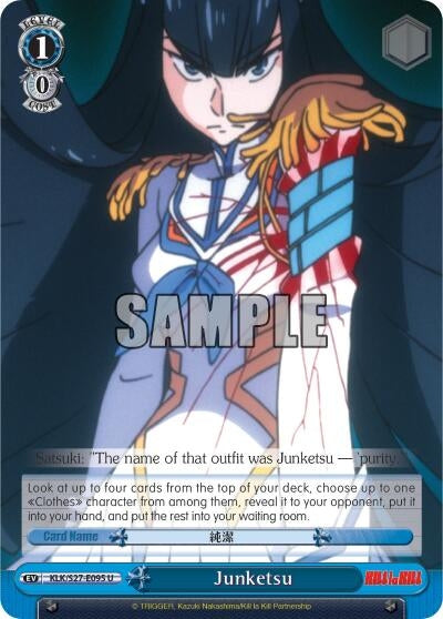 Image for Junketsu (KILL la KILL) (KLK/S27-E095 U) - Weiss Schwarz