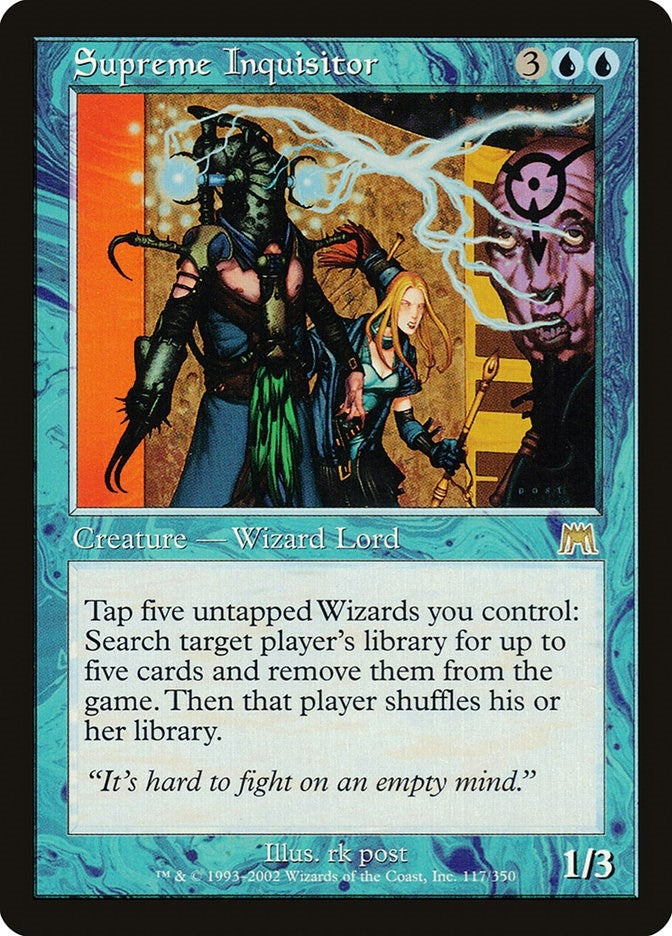 Image for Supreme Inquisitor (Onslaught) (117) - Magic: The Gathering