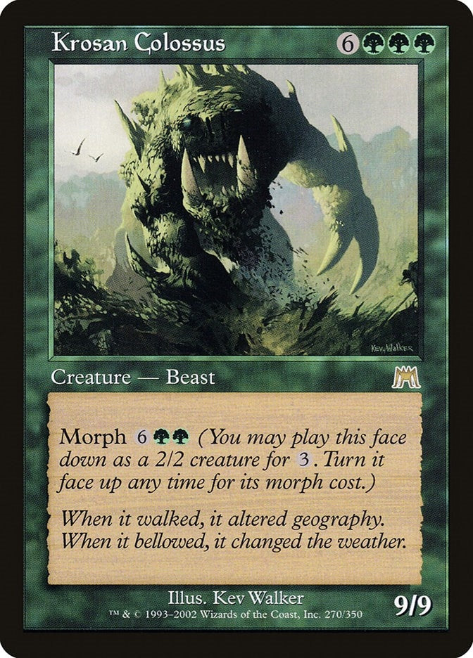 Image for Krosan Colossus (Onslaught) (270) - Magic: The Gathering