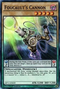 Image for Foucault's Cannon (2015 Mega-Tins Mega Pack) (MP15-EN059) - YuGiOh