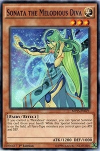 Image for Sonata the Melodious Diva (2015 Mega-Tins Mega Pack) (MP15-EN071) - YuGiOh