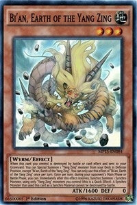 Image for Bi'an, Earth of the Yang Zing (2015 Mega-Tins Mega Pack) (MP15-EN084) - YuGiOh
