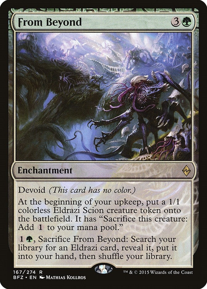 Image for From Beyond (Battle for Zendikar) (167) - Magic: The Gathering