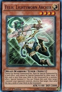 Image for Felis, Lightsworn Archer (2015 Mega-Tins Mega Pack) (MP15-EN123) - YuGiOh
