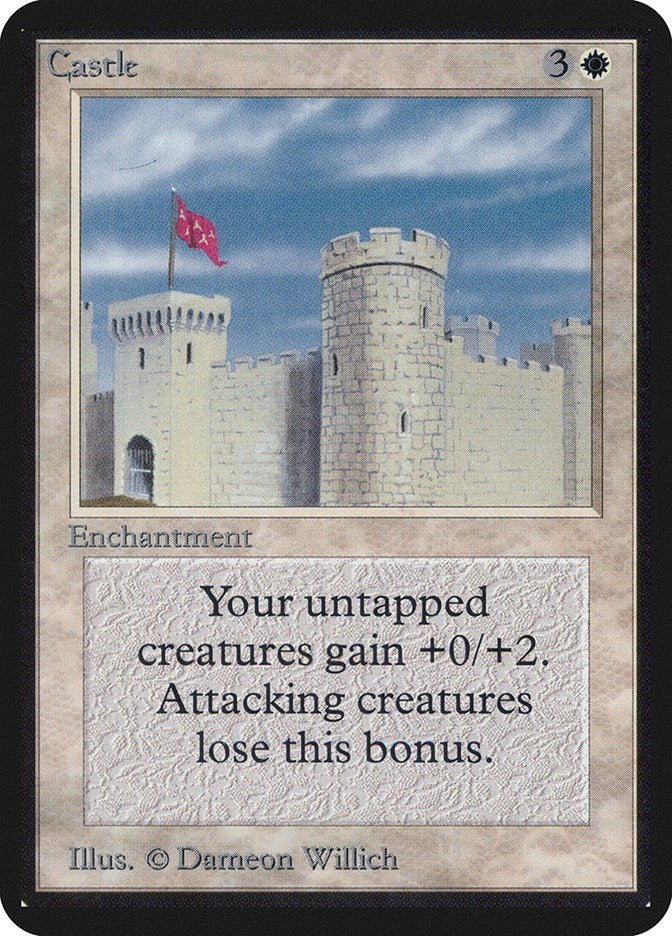 Image for Castle (Alpha Edition) - Magic: The Gathering