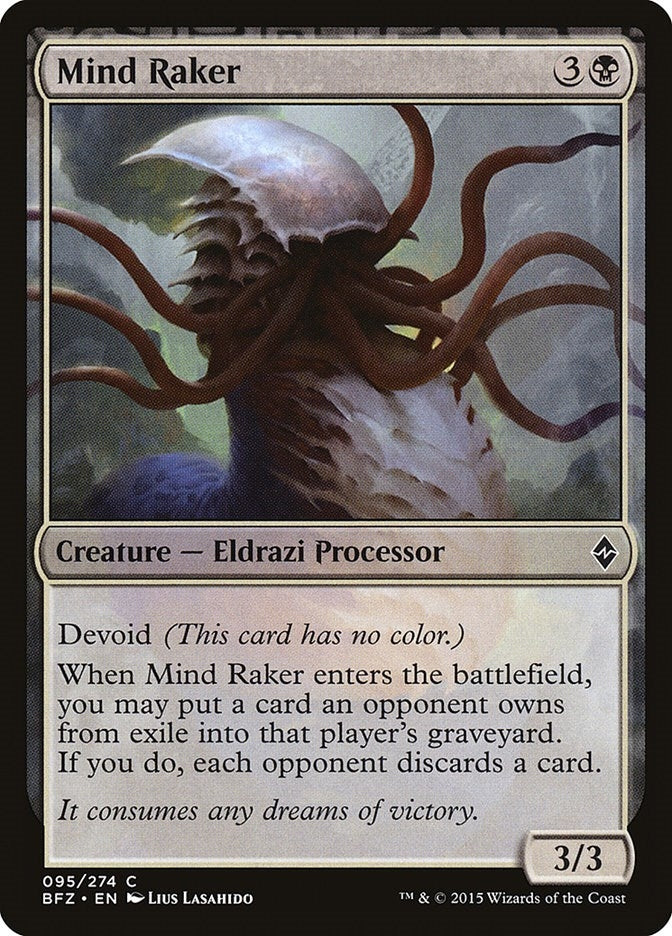 Image for Mind Raker (Battle for Zendikar) (95) - Magic: The Gathering