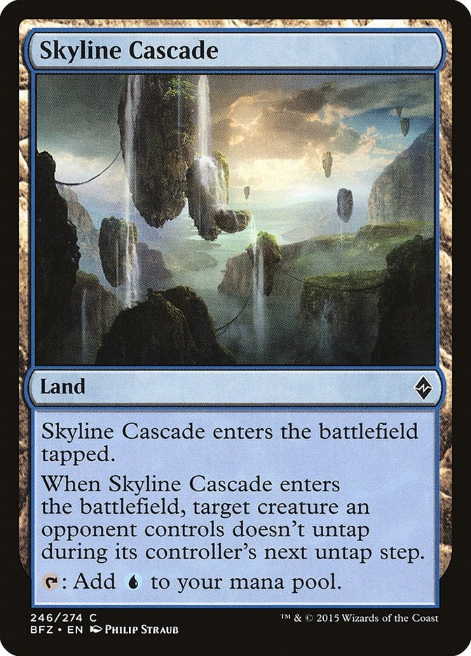 Image for Skyline Cascade (Battle for Zendikar) (246) - Magic: The Gathering