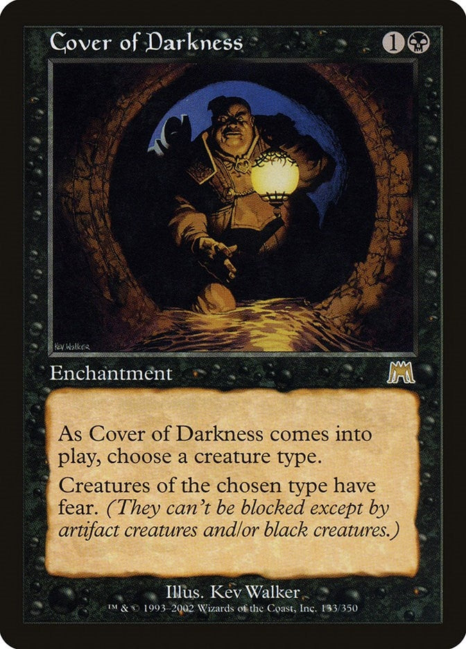 Image for Cover of Darkness (Onslaught) (133) - Magic: The Gathering