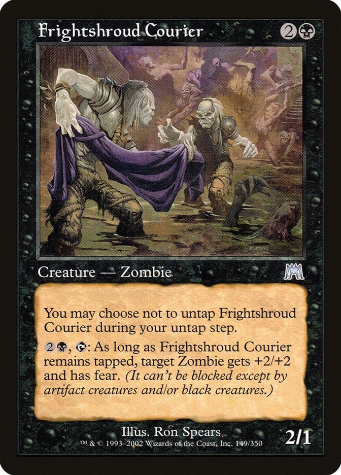 Image for Frightshroud Courier (Onslaught) (149) - Magic: The Gathering