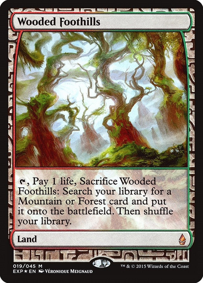 Image for Wooded Foothills (Zendikar Expeditions) (19) - Magic: The Gathering