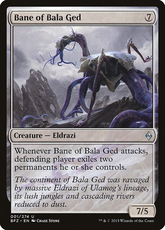 Image for Bane of Bala Ged (Battle for Zendikar) (1) - Magic: The Gathering