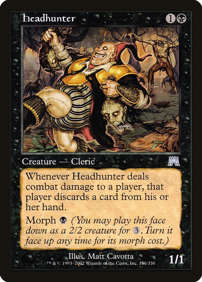 Image for Headhunter (Onslaught) (156) - Magic: The Gathering