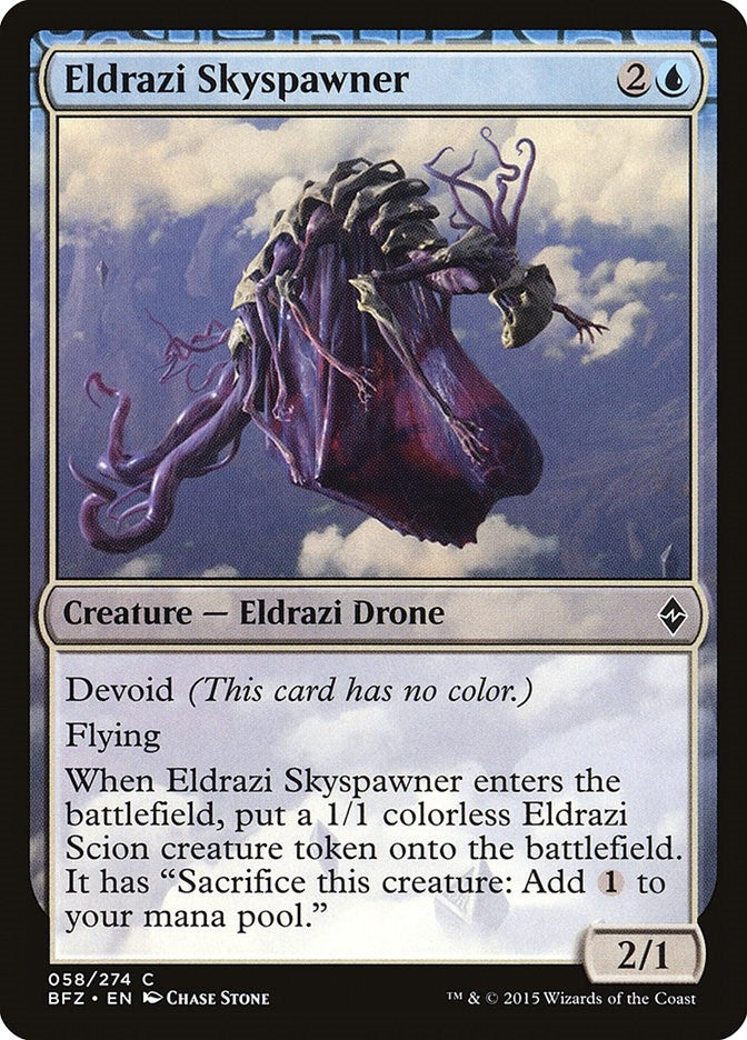 Image for Eldrazi Skyspawner (Battle for Zendikar) (58) - Magic: The Gathering