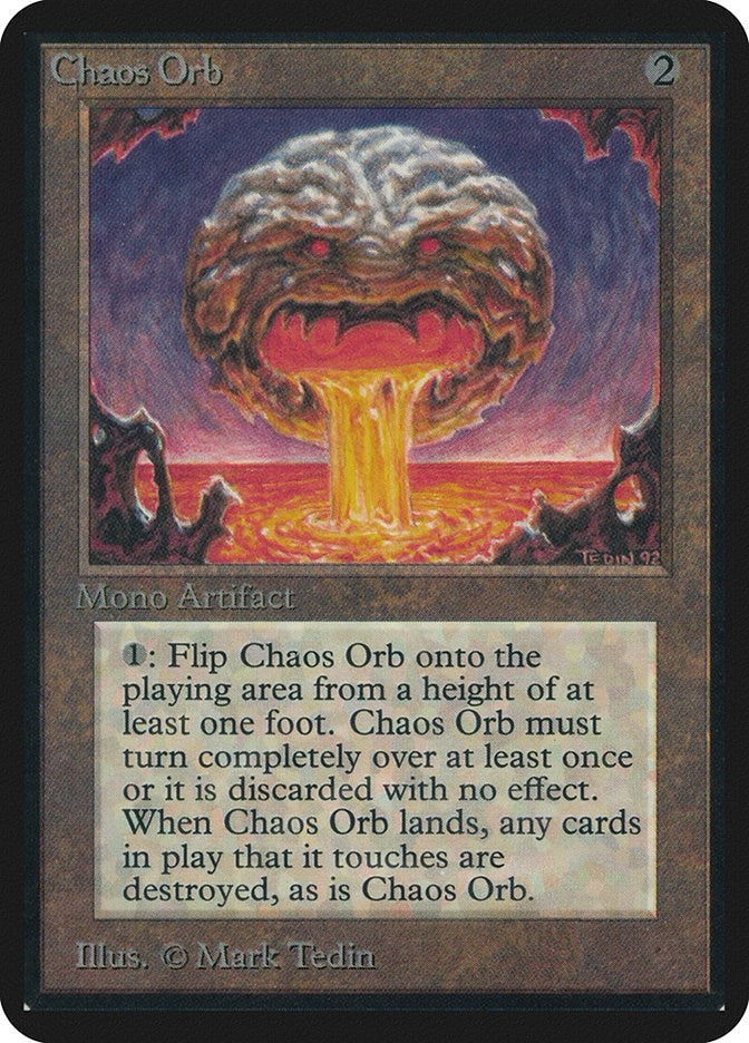 Image for Chaos Orb (Alpha Edition) - Magic: The Gathering