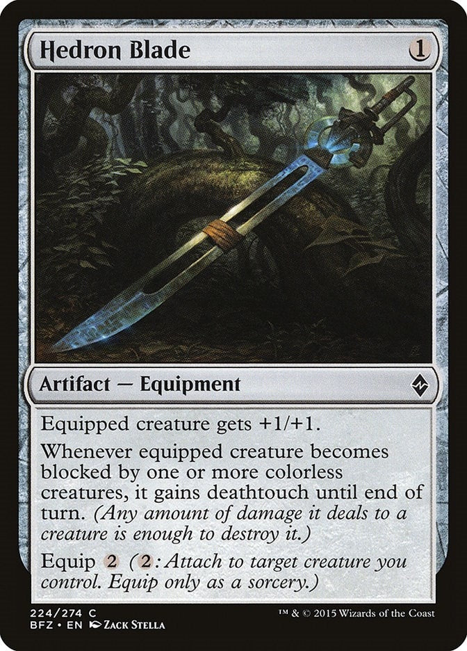 Image for Hedron Blade (Battle for Zendikar) (224) - Magic: The Gathering