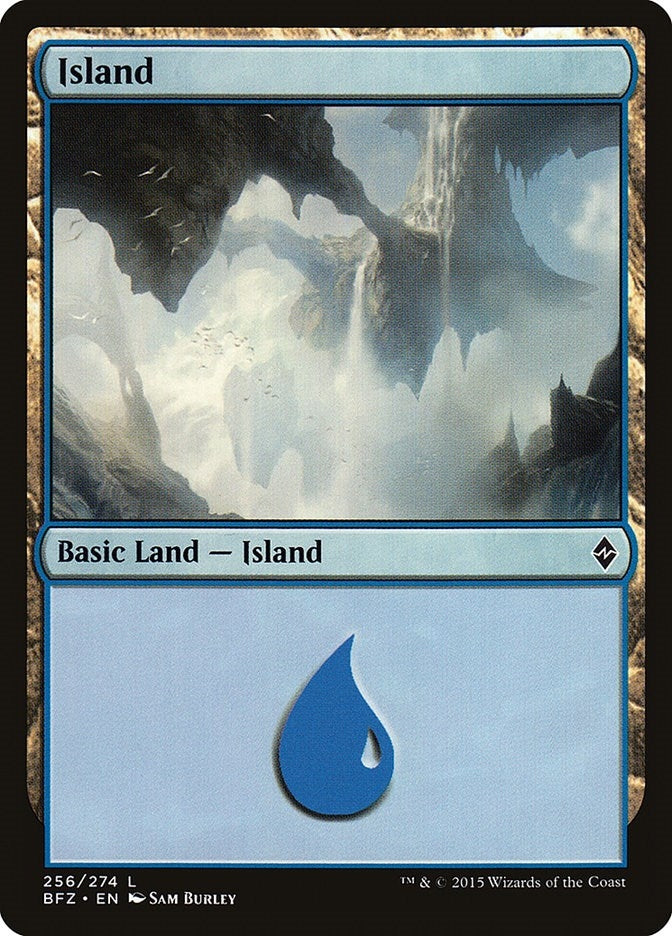 Image for Island (256) (Battle for Zendikar) (256) - Magic: The Gathering