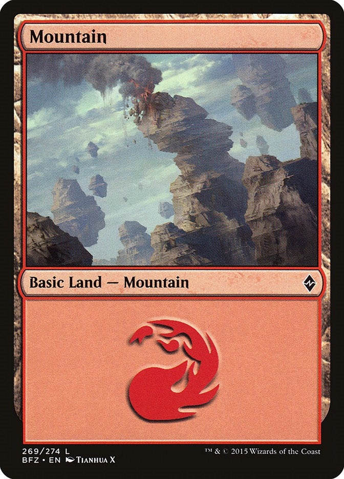 Image for Mountain (269) (Battle for Zendikar) (269) - Magic: The Gathering