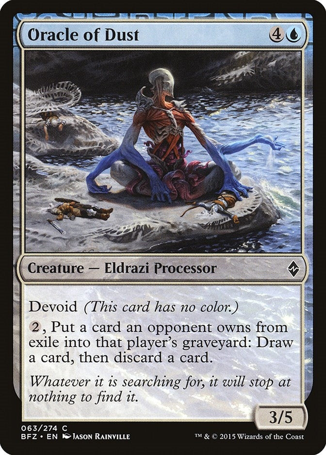 Image for Oracle of Dust (Battle for Zendikar) (63) - Magic: The Gathering