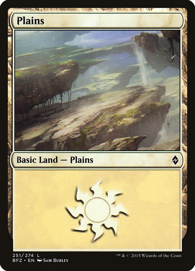 Image for Plains (251) (Battle for Zendikar) (251) - Magic: The Gathering