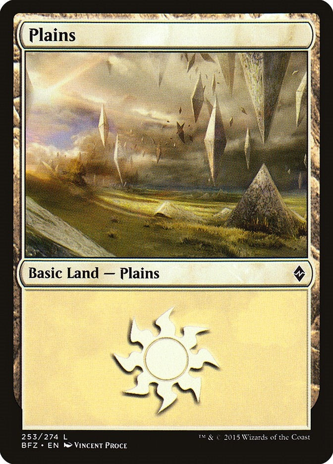 Image for Plains (253) (Battle for Zendikar) (253) - Magic: The Gathering