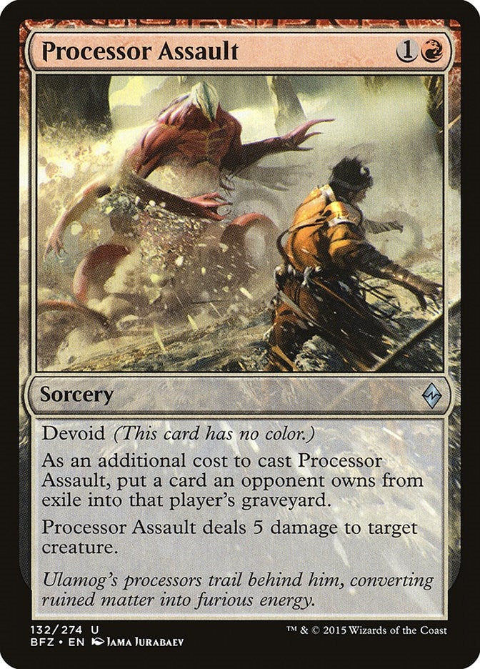 Image for Processor Assault (Battle for Zendikar) (132) - Magic: The Gathering