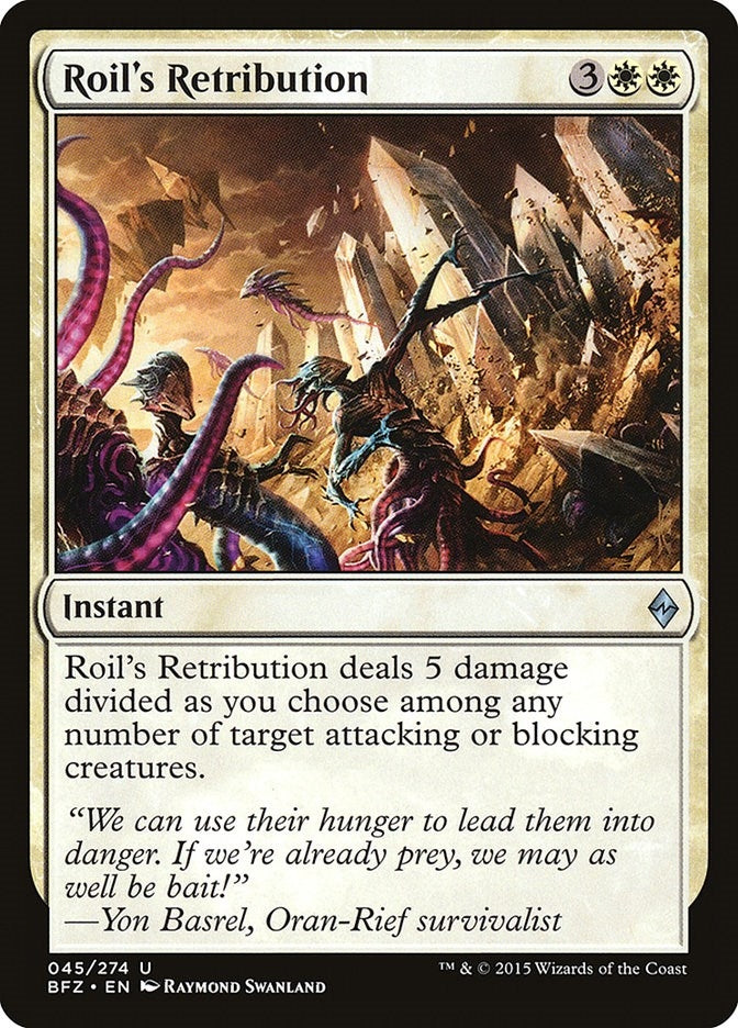 Image for Roil's Retribution (Battle for Zendikar) (45) - Magic: The Gathering