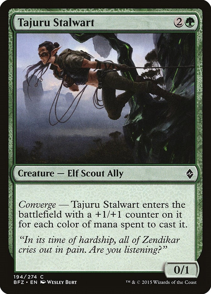 Image for Tajuru Stalwart (Battle for Zendikar) (194) - Magic: The Gathering
