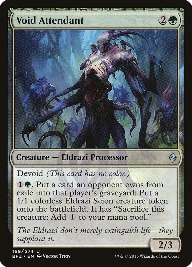 Image for Void Attendant (Battle for Zendikar) (169) - Magic: The Gathering
