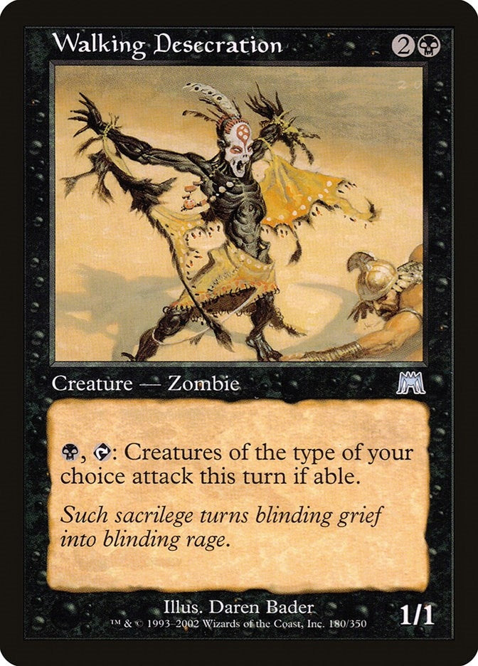 Image for Walking Desecration (Onslaught) (180) - Magic: The Gathering